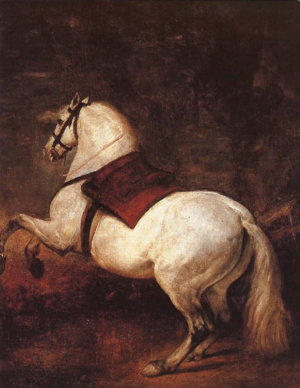 VELAZQUEZ, Diego Rodriguez de Silva y White horse oil painting picture